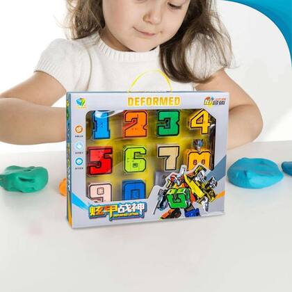 Robô Infantil Educativo Números Criativo Para Menino - Atena