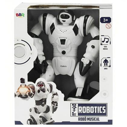 Imagem de Robô Musical Calvin Com Luz,Som e Movimento R3061 - BBR Toys