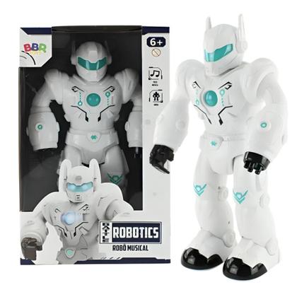 Robô Musical com Luz e Som Battle Robotics R3063 BBR Toys - Robô