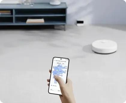 Imagem de Robô Xiaomi Robot Vacuum s40c Aspirador e Limpa Chão e passa Pano com agua