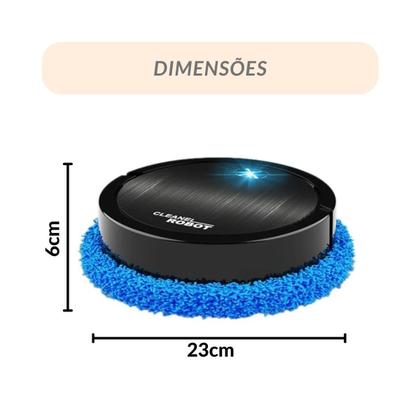 Robot Inteligente Passar Pano Mapeamento Avançado E Base - Monac Imagem de Robot Inteligente Passar Pano Mapeamento Avançado E Base
