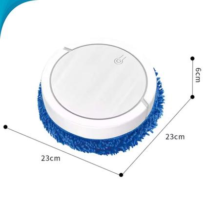 Imagem de Robot Mop Automático Pano Preto Branco Barato