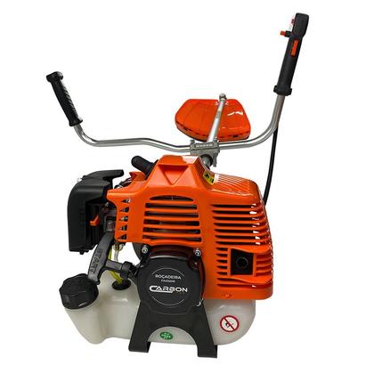 Imagem de Roçadeira a Gasolina 2,5HP 52cc Profissional Incluso Lâmina 6 Pontas Carbon Fak