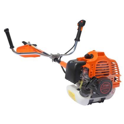 Imagem de Roçadeira Aparador de Grama Vulcan VR520H À Gasolina 52cc 2,5HP 10.000rpm Profissional Multifunções Com Carretel + Lâmina Facão + Lâmina 3 Pontas + Lâmina 40 Dentes de Vídea + Escova de Aço 38 Cerdas