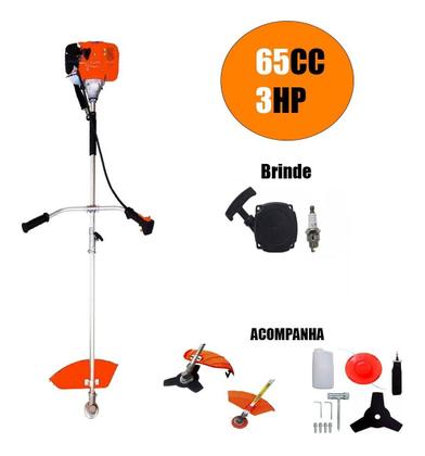 Roçadeira Gasolina Multifuncional 65cc 3hp Profissional - Nakasaki