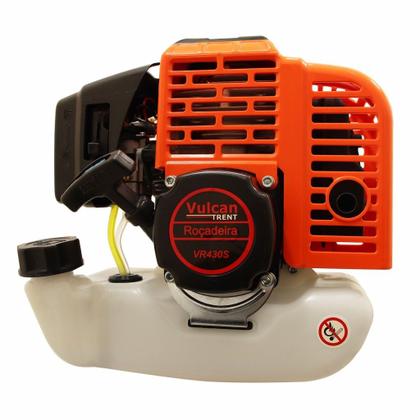 Imagem de Roçadeira Lateral a Gasolina VULCAN TRENT VR430-S Motor 2T 43cc 1,7HP Guidão Ergonômico com Carretel e Faca 2 Pontas