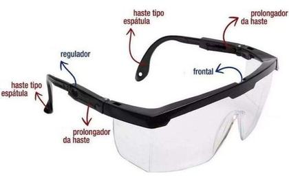 Imagem de Roçadeira Lateral Tekna Rl520p-i A Gasolina 51,6cc Profissional + Oculos de Proteção com Regulagem