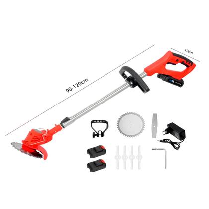 Roçadeira Potente Bateria 36v Recarregável 10000rpm - Luatek Imagem de Roçadeira Potente Bateria 36v Recarregável 10000rpm