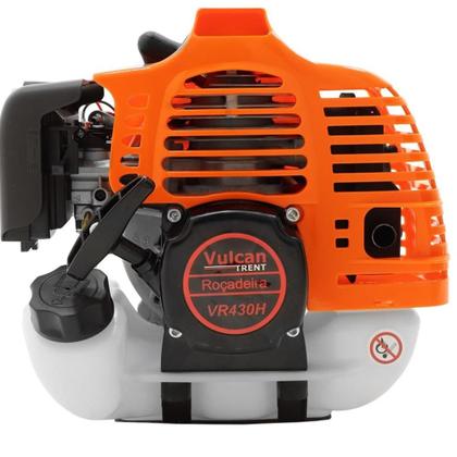 Imagem de Roçadeira Profissional Lateral Vulcan VR430S 43CC 1,7CV Robusta Lâmina 2 Pontas Ideal Para Mato Alto