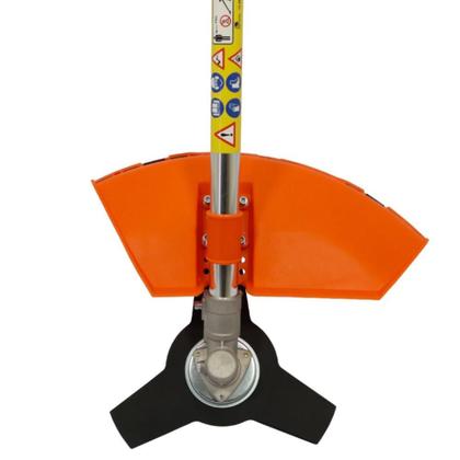 Imagem de Roçadeira Profissional Vulcan VR620H 2T 62cc 3HP À Gasolina Com Easy Start + Faca Circular 80 Dentes