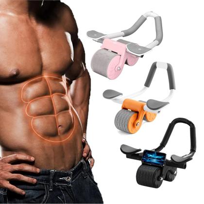 Imagem de Roda Abdominal Dupla Apoio Cotovelo Exercício Lombar Abdomen
