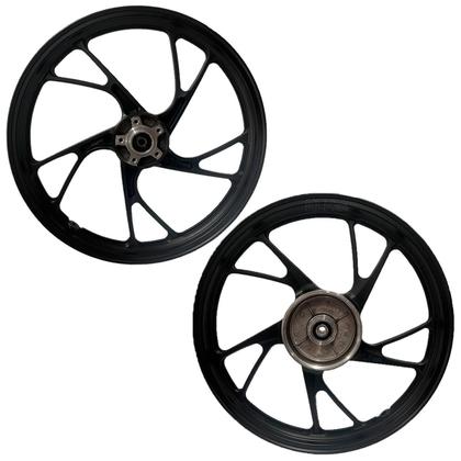 Imagem de Roda Aro Liga Leve Titan 150 Fan 150 2009 A 2013 Freio Disco