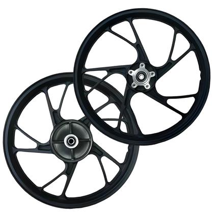 Imagem de Roda de Liga Titan 150 160 Fan 150 160 2014 A 2024 a Disco Pe Galinha Scud Preta