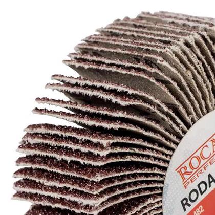 Imagem de Roda de Lixa com Haste 40 x 20mm Grão 120 - Rocast 482,0006