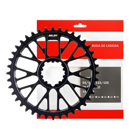 Imagem de Roda Dentada Ultraleve para Bicicleta - Estreita, Larga e com Deslocamento de 0mm