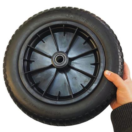 Imagem de Roda Para Carrinho De Mão Poliuretano Com Rolamento 973769 Worker