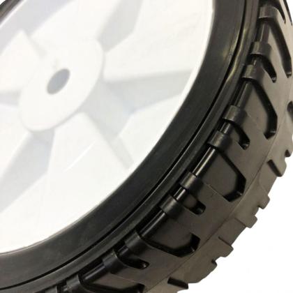 Imagem de Roda Para Cortador De Grama 7 Polegadas Eixo 12,5mm MTD