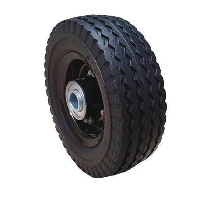 Imagem de Roda Pneu Maciço 6x2 Rolamento Esfera Eixo 5 8 Preto