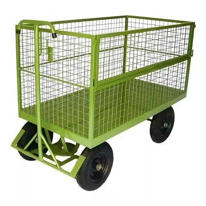 Imagem de Roda pneumática cargo ajax rolamento rolete 4 lonas 4.00-8 - kit 2