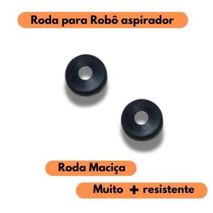 Imagem de Roda Robô Aspirador Mondial 2 UN Roda Frontal Giratória para RB01 RB06 RB07 RB08 RB09 RB11 Peça Reposição