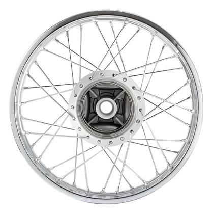 Imagem de Roda Traseira Titan 125 2000 á 2004 Fan 2005 a 2008 Raios Cromados 4mm