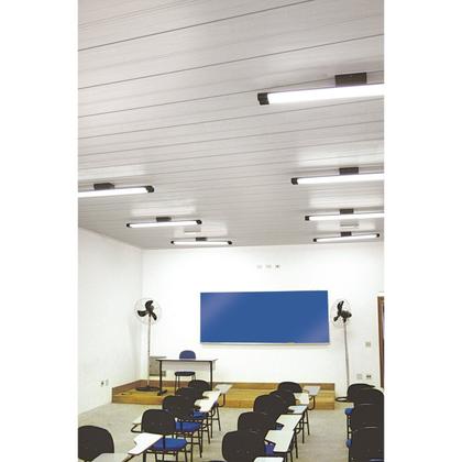 Imagem de Rodaforro Perfil U Permatti para Acabamento Lateral 1,2MMX2,5CMX3,00m (Barra) Branco Branco