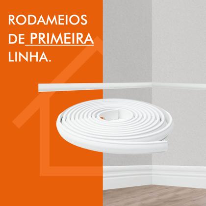 Imagem de Rodameio Moldura Eva Autocolante Flexível 4x1cm - 10 Metros