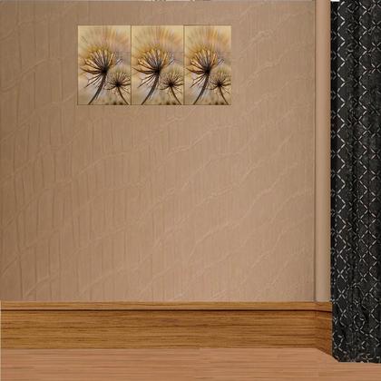 Imagem de Rodapé de Mdf 10cm X 15mm X 2,40m com Friso Moldufama 1002