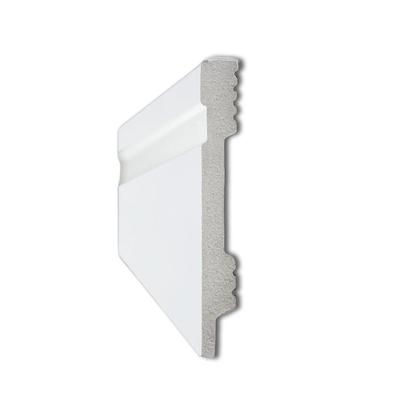 Imagem de Rodapé de Poliestireno Frisado 10CMX1,5CMX240CM Branco Casablanca