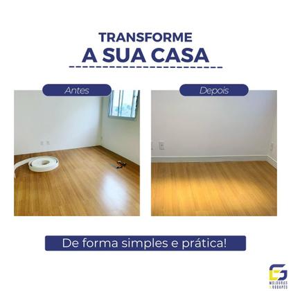 Imagem de Rodapé Eva Flexível Autocolante Boracéia 15cmx1,5cm 15 Metros