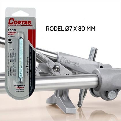 Rodel Widea Rodizio 07mm Titânio Riscadeira Cortag 80mm - Cortador