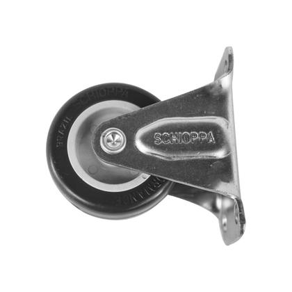 Imagem de Rodinha 50mm Plástico BP 2 Polegadas com Placa Fixa