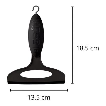 Imagem de Rodinho De Pia Cozinha Plasutil Rodo Seca Pia 13,5 Cm Preto