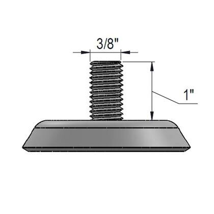 Imagem de Rodizio Giratorio Preto para 50Kg COLSON