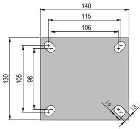 Imagem de Rodizio industrial 6x2 Poliuretano Elástico S/freio GMR.62.APA.E