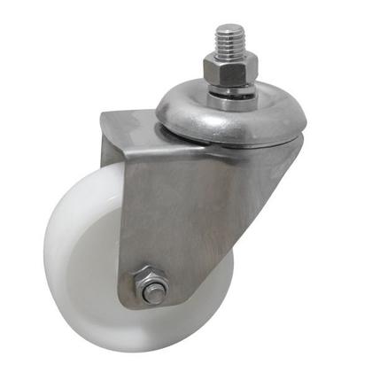 Imagem de Rodízio Inox 4 Pol S/Freio e Roda em Nylon - 170-Kg - Colson