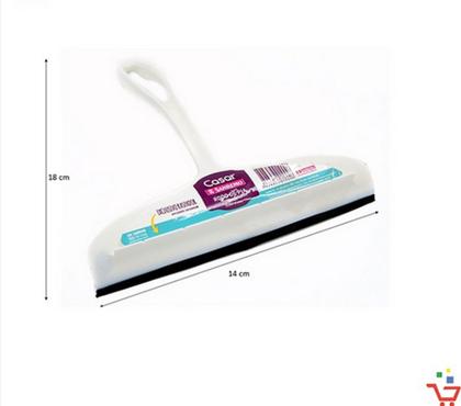 Imagem de Rodo de pia branco 14 cm casar com raspador e alça anatomica - 96039000