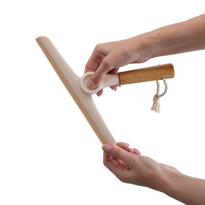 Imagem de Rodo de Pia Dobrável com Cabo de Bambu Rodinho