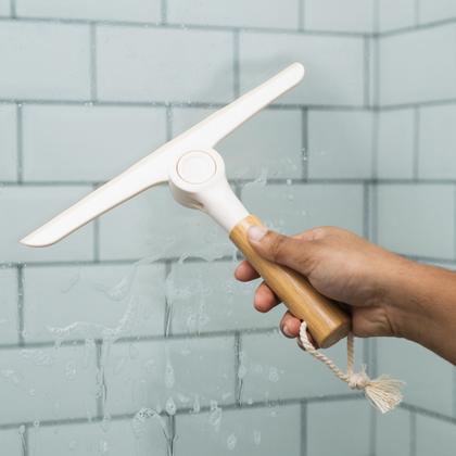 Imagem de Rodo de Pia Dobrável com Cabo de Bambu Rodinho