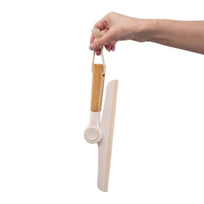 Imagem de Rodo de Pia Dobrável com Cabo de Bambu Rodinho