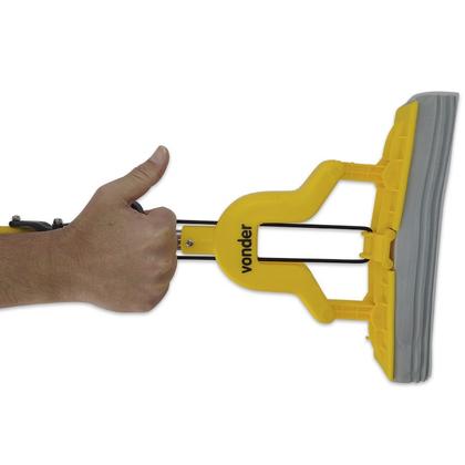 Imagem de Rodo Dobrável Mop Limpador Vonder Com Balde Multiuso