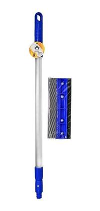 Imagem de Rodo Limpa Vidro Com Esfregão Cabo Extensível Azulejos