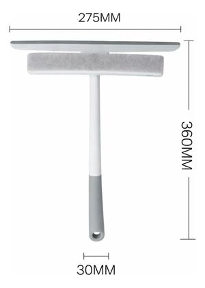 Imagem de Rodo Limpa Vidro Domestico Esfregão 30cm Nobre