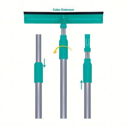 Imagem de Rodo limpa vidros c cabo extensor