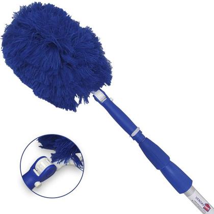 Imagem de Rodo Limpa Vidros Cabo Extensor 6 Mts Com Espanador Eletrostático Angular Bralimpia