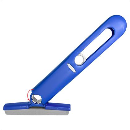 Imagem de Rodo Mini Mop Mágico Dobrável Portátil Limpa Vidros Box Espelho Torce Sozinho Absorve Seca Pia