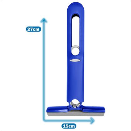 Imagem de Rodo Mini Mop Mágico Dobrável Portátil Limpa Vidros Box Espelho Torce Sozinho Absorve Seca Pia