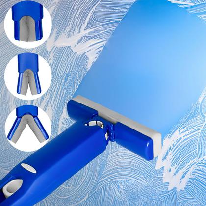 Imagem de Rodo Mini Mop Mágico Dobrável Portátil Limpa Vidros Box Espelho Torce Sozinho Absorve Seca Pia