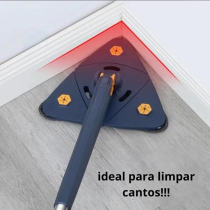 Imagem de Rodo Mop de Limpeza Triangular 360