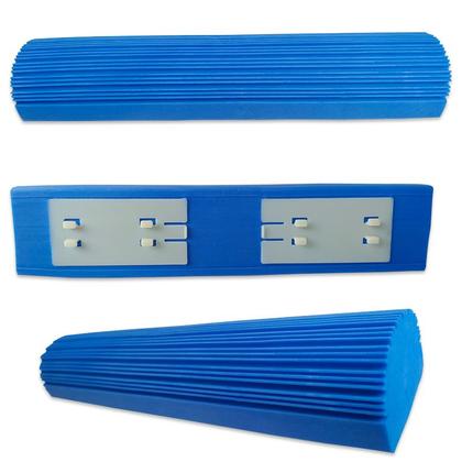 Imagem de Rodo Mop Dobrável com 3 Refis PVA: Limpeza Eficiente e Sem Esforço!